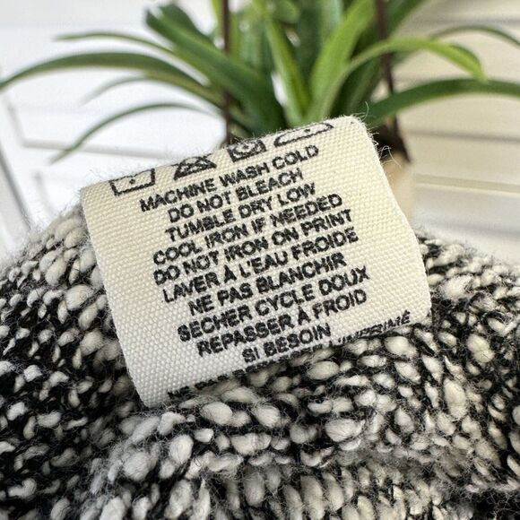 Billabong Shadow Views French Terry Hooded Poncho Open Cardigan Cover Up Size M - Picture 10 of 10